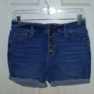 A.n.a Denim Blue Women's Shorts